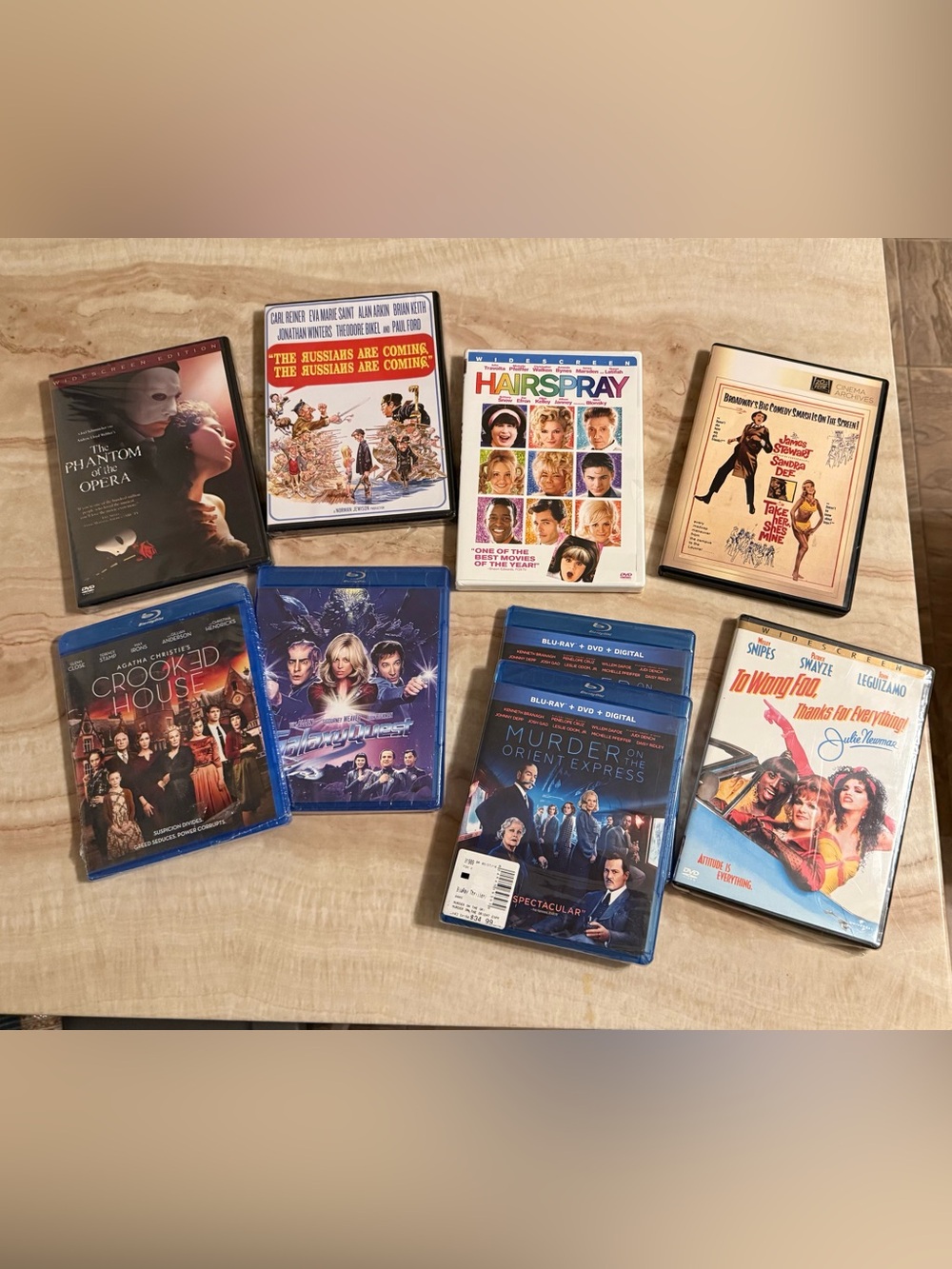 COLLECTION OF RANDOM DVDS AND BLURAYS

THE LISTING IS FOR ALL 5 DVDS & 4 BLURAYS